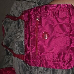 Coach shoulder/satchel bag